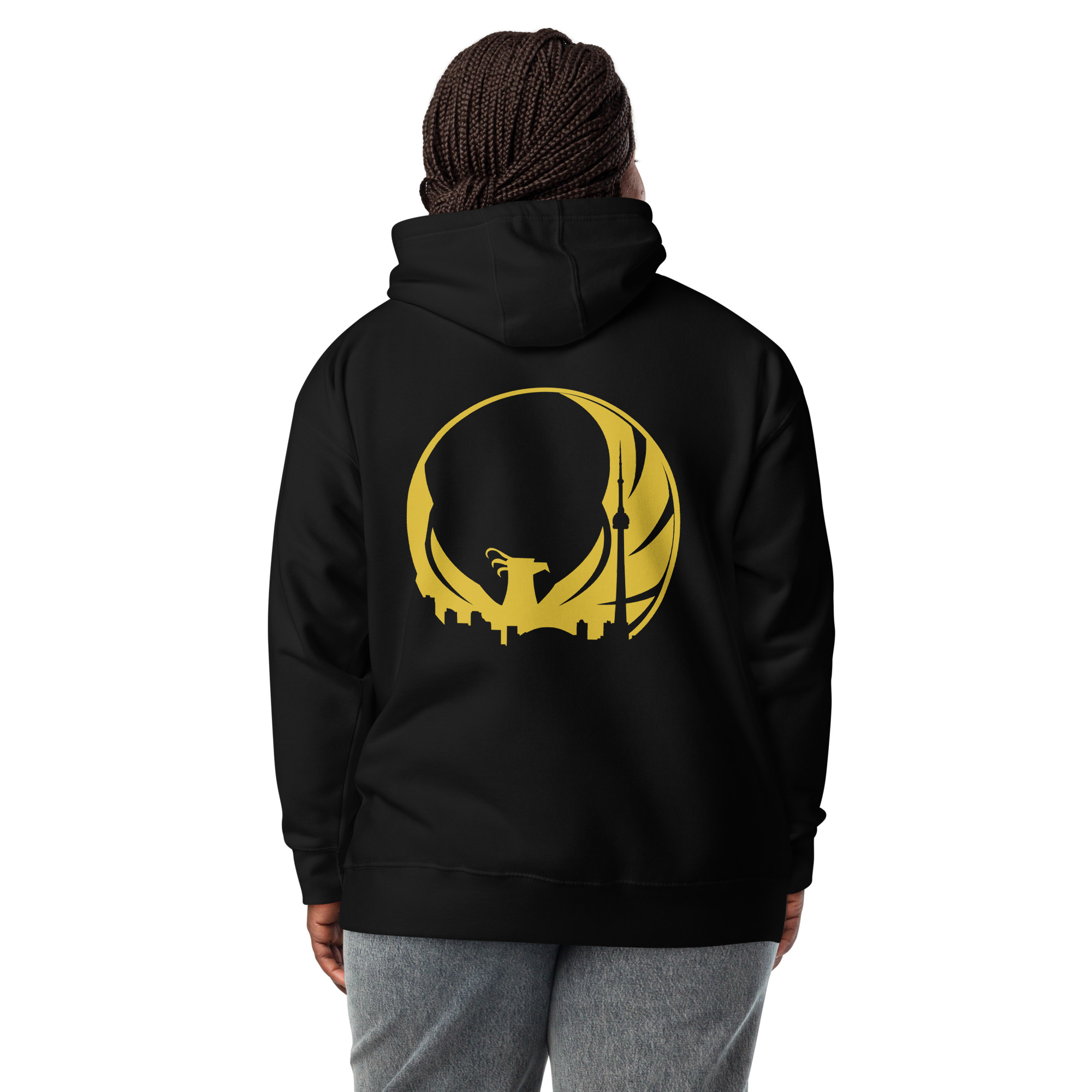 Unisex support hoodie - Circle Phoenix - Print - Image 5