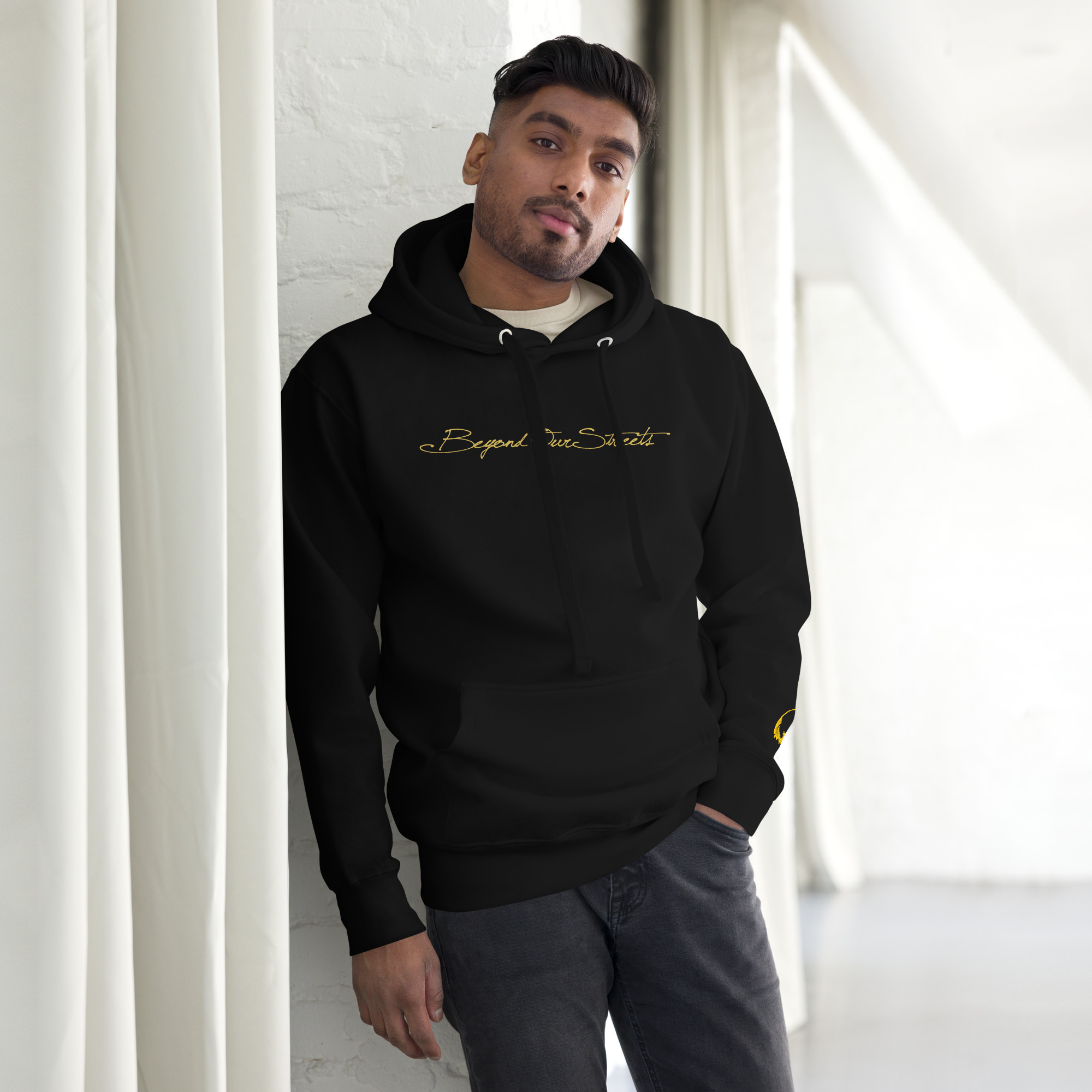 Unisex support hoodie - Circle Phoenix - Print - Image 7