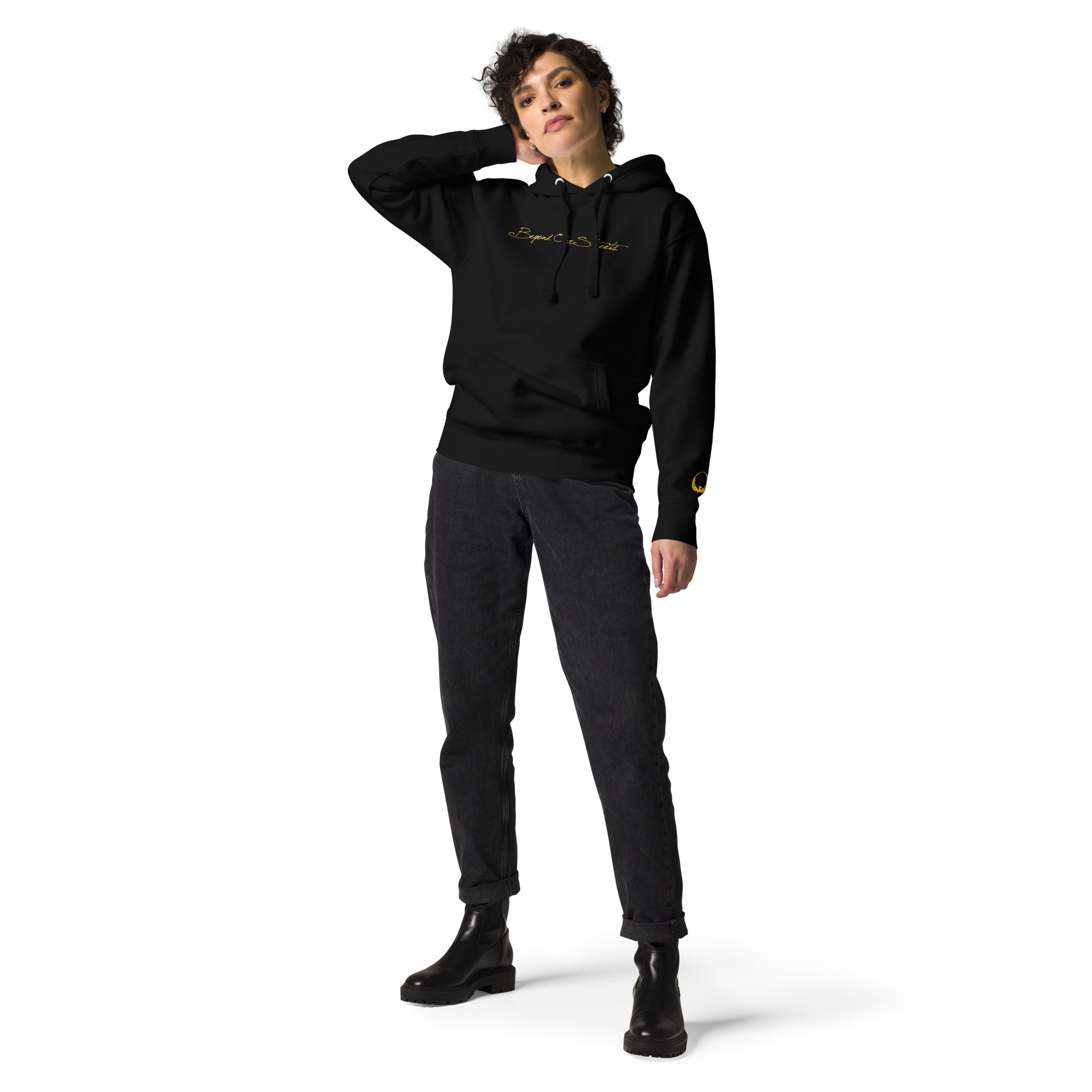 Unisex support hoodie - Circle Phoenix - Print - Image 6